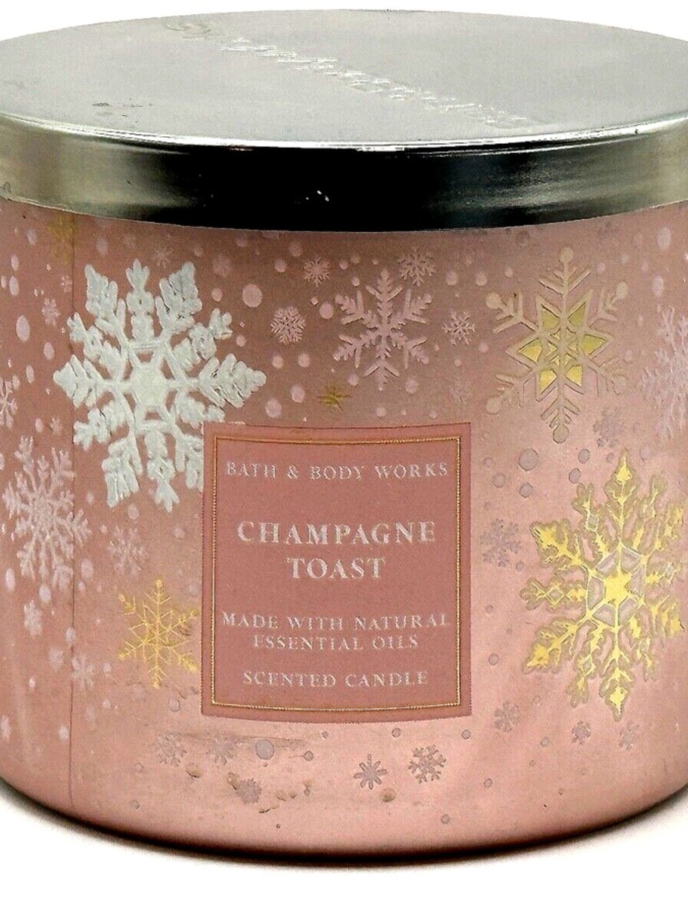 Empty Glass Jar CHAMPAGNE TOAST - Picture 5 of 5